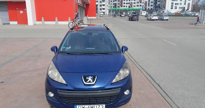 Peugeot 207 cena 12500 przebieg: 215470, rok produkcji 2010 z Wrocław małe 301